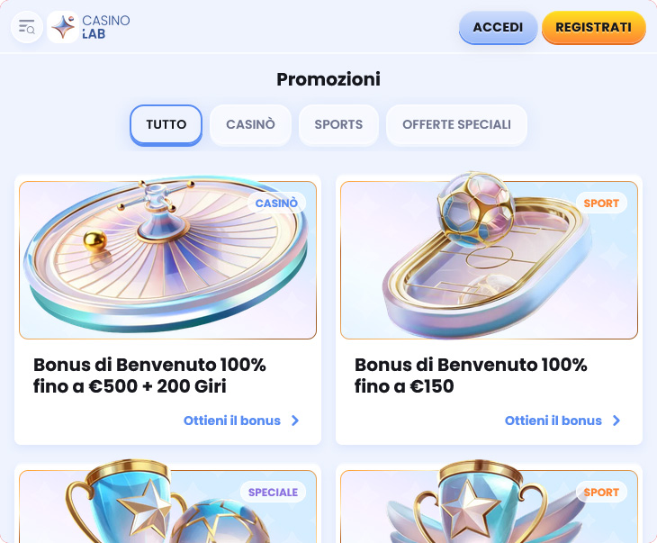 Casinolab Bonus