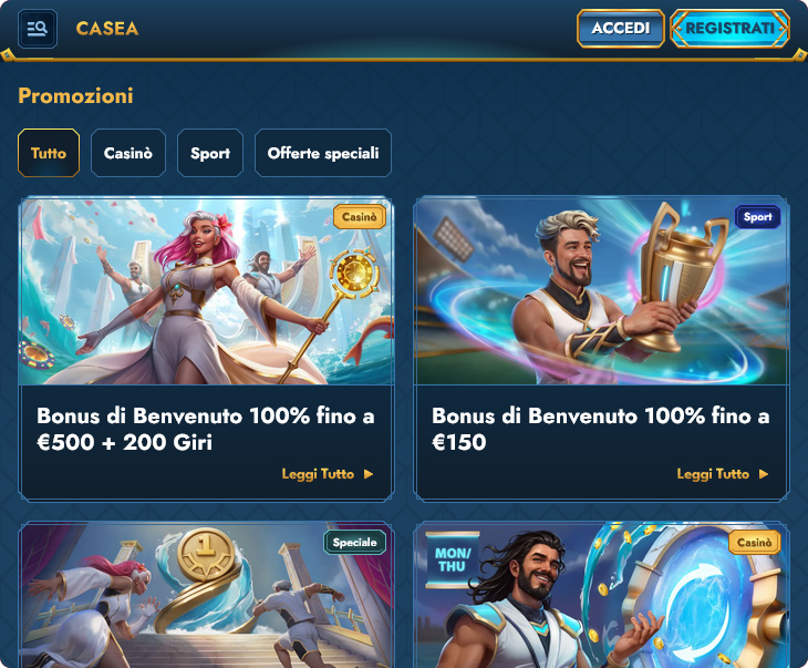 Casea Casino Bonus