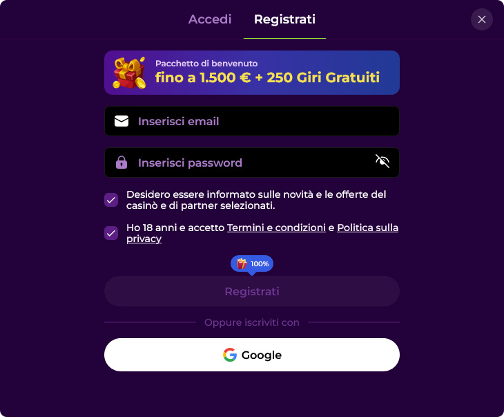 Spinmama Casino Accesso e Registrazione