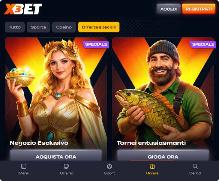 X3bet Casino Bonus